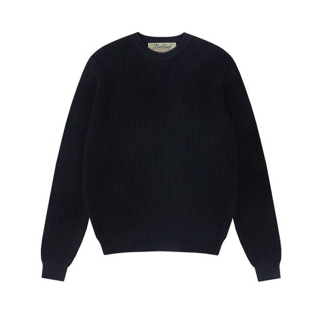 Essential Crewnrck sweater (Navy)