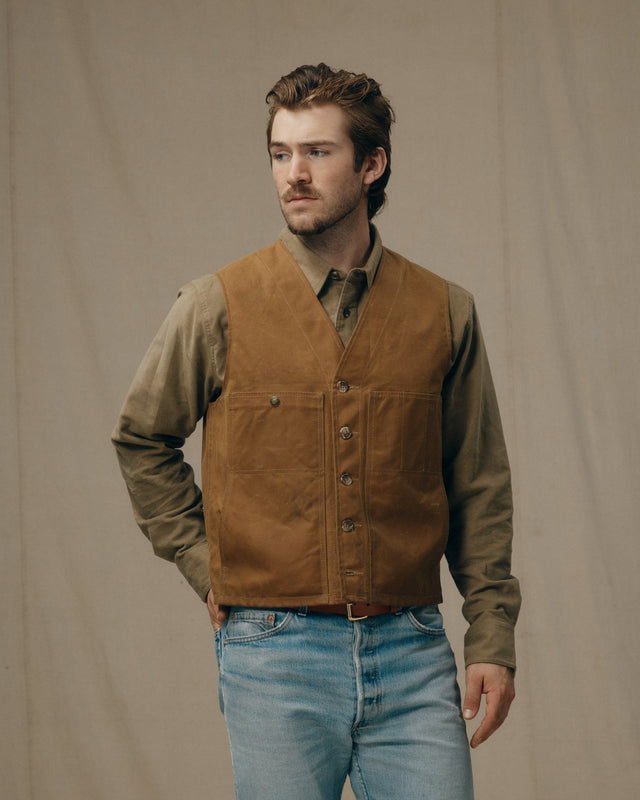 Oil Tin Cloth Vest