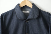 Fujito L S Pajama Shirt Blue Directors Web Shop Powered By Base