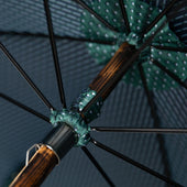 Shibumi X Mario Talarico Umbrella Geometrical Dark Hickory