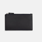 Leather Zip Coin And Card Holder
