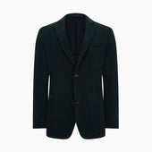Green Knitted Cambridge Blazer