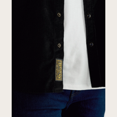 Men's Long Sleeve Texas Weight Corduroy Pearl Snap