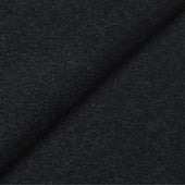Dark Grey Ice Flannel Flat Front Trousers