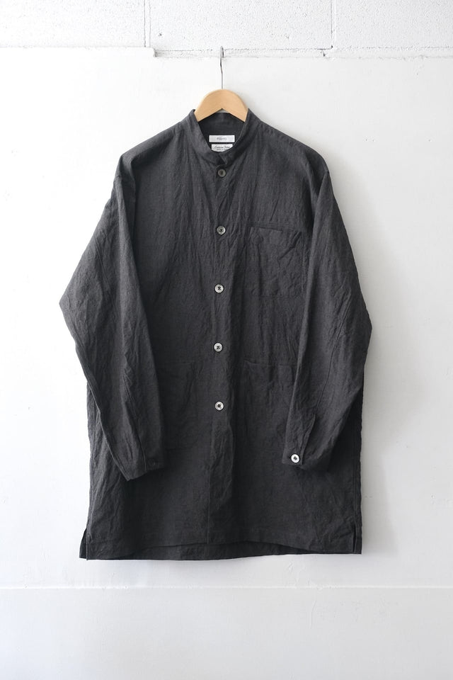 FUJITO Shirt Coat Charcoal,Dark Navy | Directors Web Shop powered by BASE