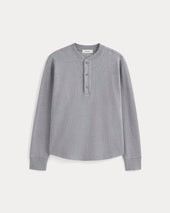 Vintage Rib Henley | Vintage Heather Grey