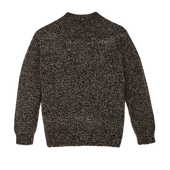 Heritage 3-gauge Wool Sweater - Brown / Oat Marled