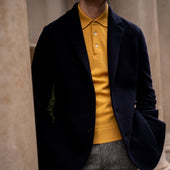 Cashmere Knitted Blazer In