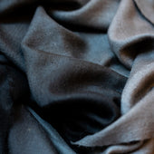 Ombre Cashmere Scarf In And Charcoal