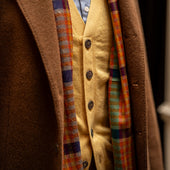 12-Gauge Cashmere Blend Waistcoat With Pockets In Yellow