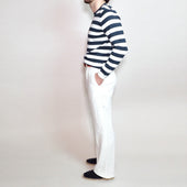Trouser Style 7 In Off White