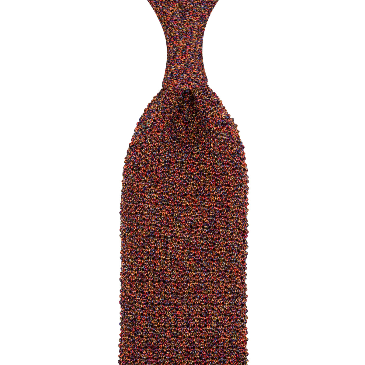 Crunchy Silk Knit Tie Mottled