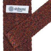 Crunchy Silk Knit Tie Mottled