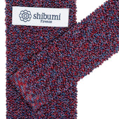 Crunchy Silk Knit Tie Cherry Mottled