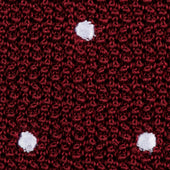 Crunchy Silk Knit Tie Cherry Dots