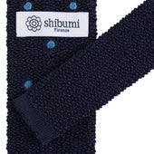 Crunchy Silk Knit Tie Dots