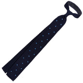 Crunchy Silk Knit Tie Dots