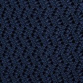 Zigzag Silk Knit Tie