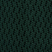 Zigzag Silk Knit Tie Green