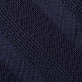 Striped Fina Grenadine Silk Tie Shadow