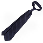 Striped Fina Grenadine Silk Tie Shadow