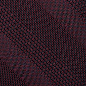 Striped Fina Grenadine Silk Tie Shadow