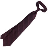 Striped Fina Grenadine Silk Tie Shadow