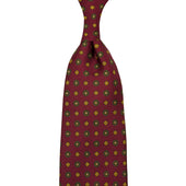 Floral Printed Silk Bespoke Tie