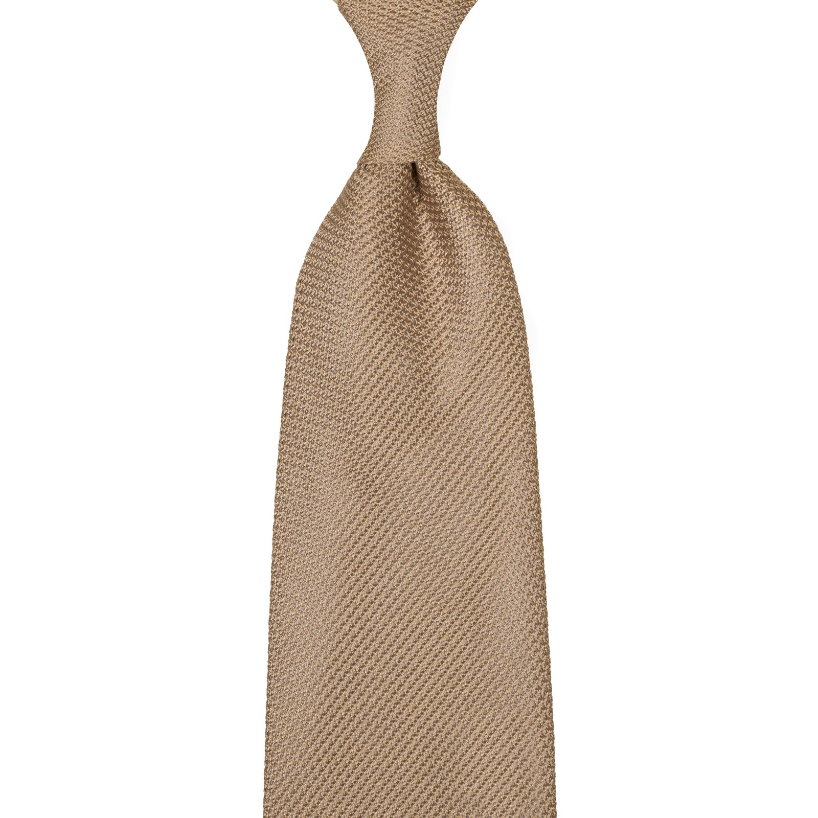 Grenadine Garza Fina Tie Beige Hand Rolled