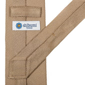 Grenadine Garza Fina Tie Beige Hand Rolled