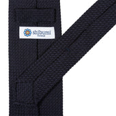 Grenadine Garza Grossa Tie Midnight Hand Rolled