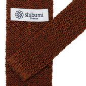 Crunchy Silk Knit Tie Mottled
