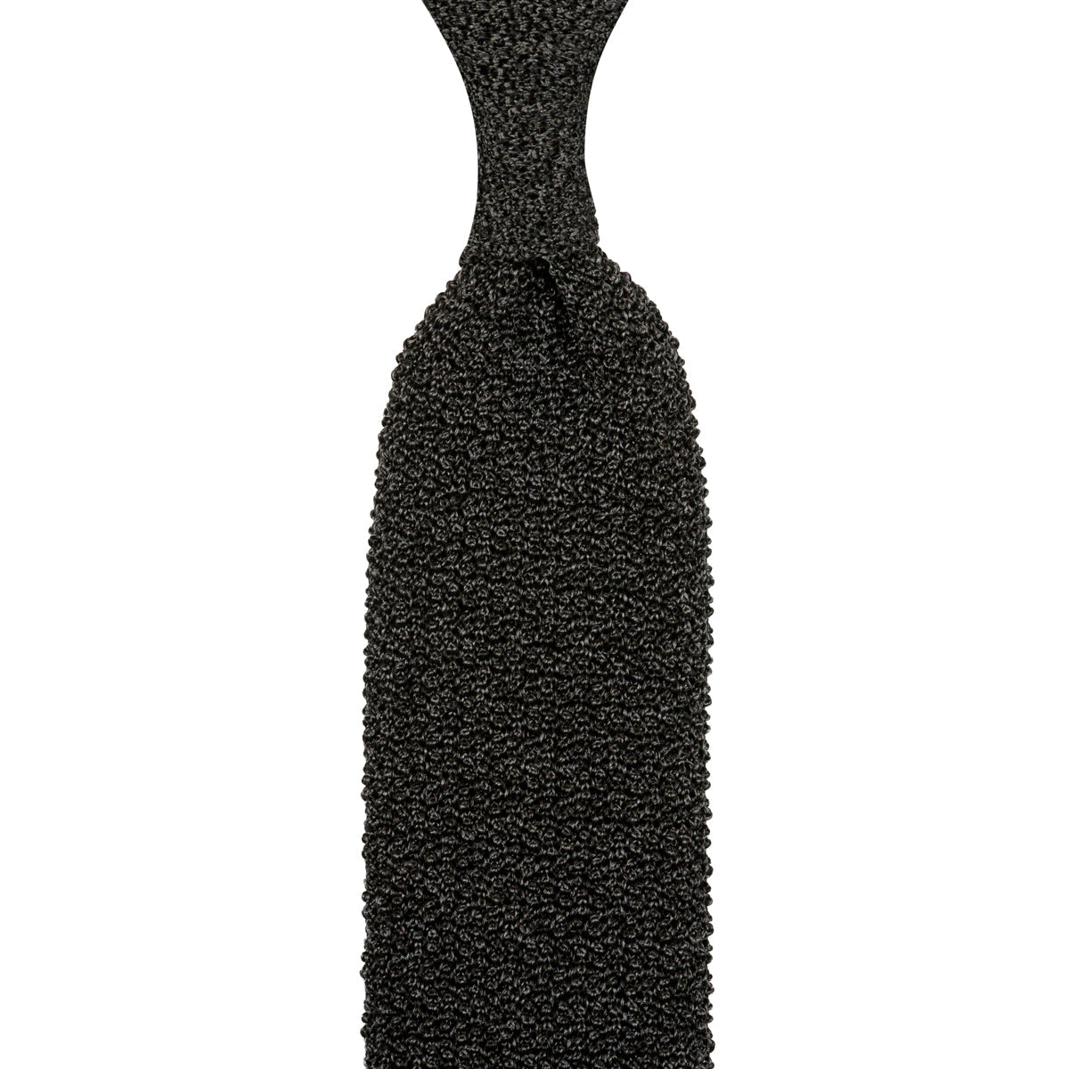 Crunchy Silk Knit Tie Mottled