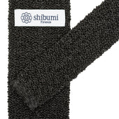 Crunchy Silk Knit Tie Mottled