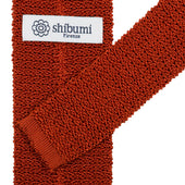 Crunchy Silk Knit Tie
