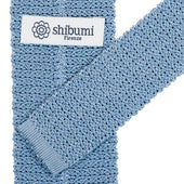 Crunchy Silk Knit Tie