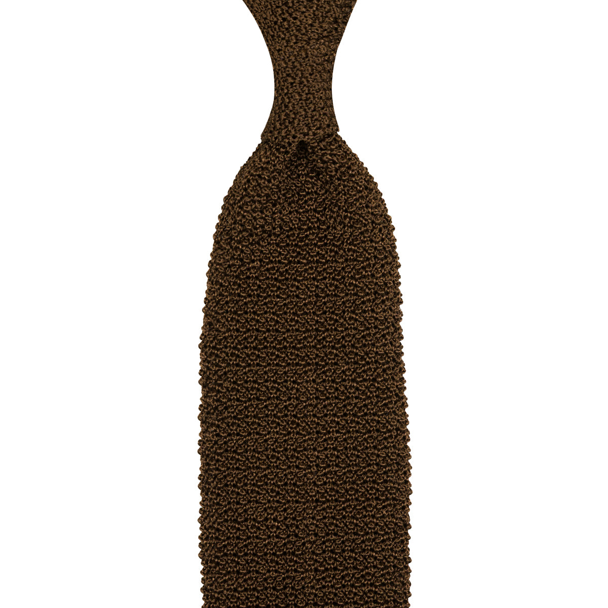Crunchy Silk Knit Tie
