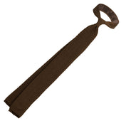 Crunchy Silk Knit Tie