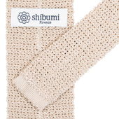 Crunchy Silk Knit Tie