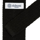 Crunchy Silk Knit Tie