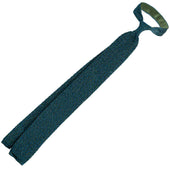 Crunchy Silk Knit Tie Green Mottled