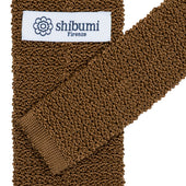 Crunchy Silk Knit Tie