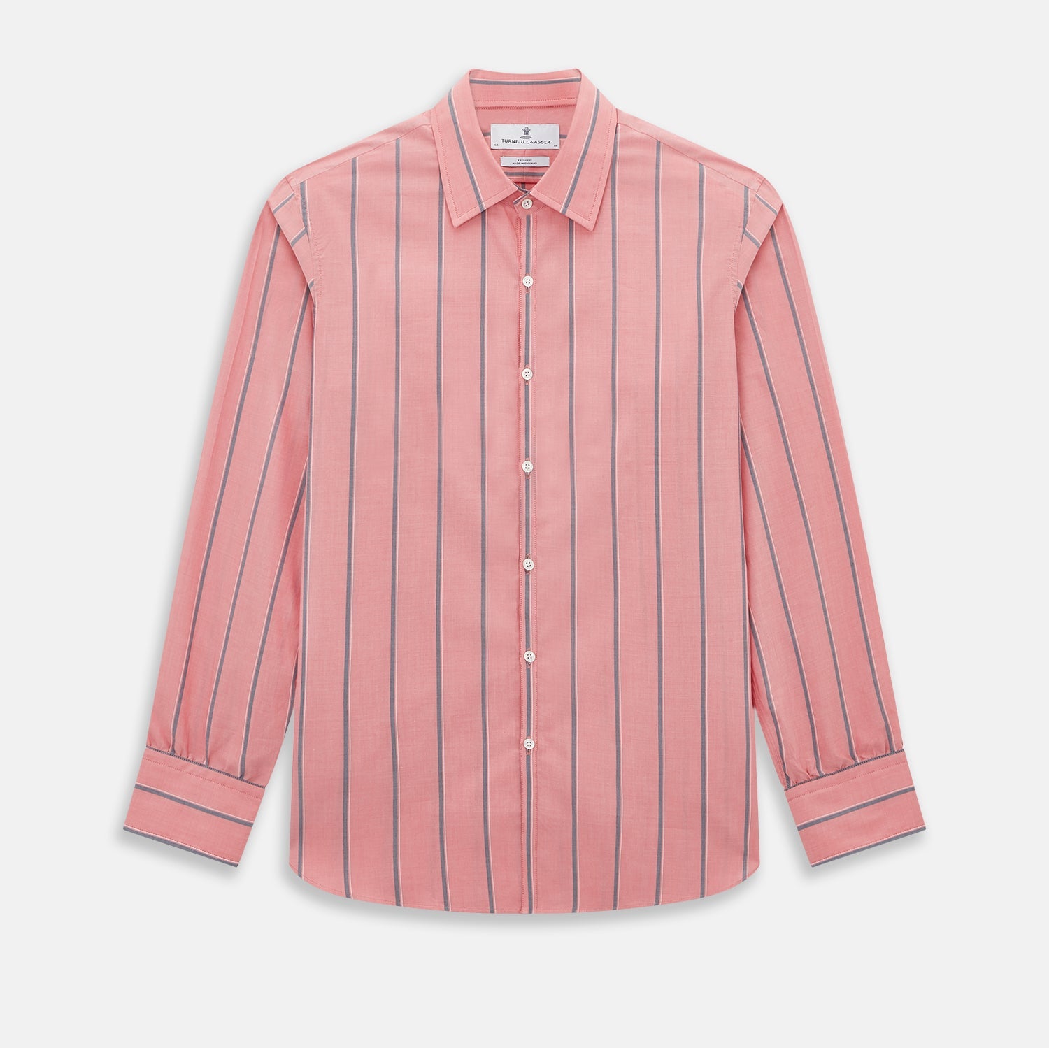 Coral Track Stripe Westminster Shirt