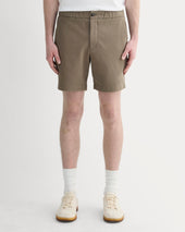 The Pull-On Performance Chino Short | Abalone