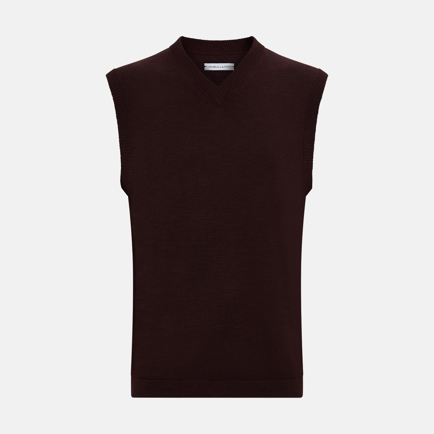 Fine Merino V Neck Vest