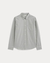 Washed Poplin Shirt | Skywriting/Multi