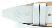 CEINTURE ETRIVIERE/LISSE BLANCHE
