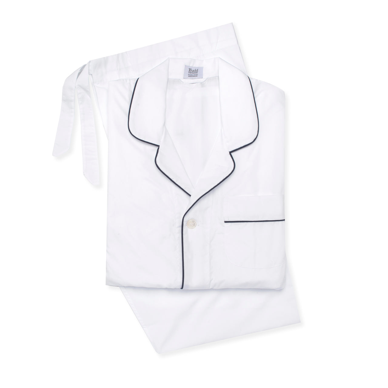 Plain Poplin Pyjamas In