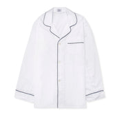 Plain Poplin Pyjamas in White