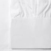 Classic Fit Plain Stiff Bib Neckband Dress Shirt In